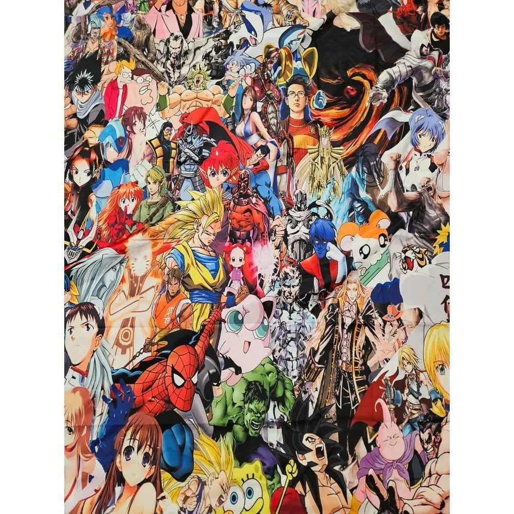 Tapestry‎ Cartoon Characters